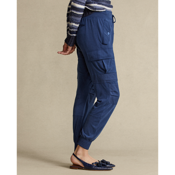 East Side Royal Jersey Cargo Jogger Polo Ralph Lauren 5