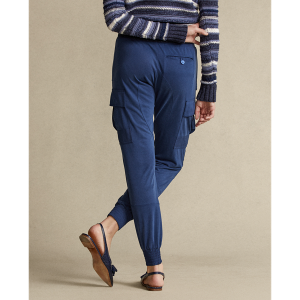 East Side Royal Jersey Cargo Jogger Polo Ralph Lauren 6