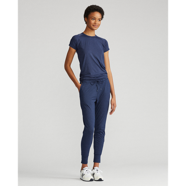 Performance T-shirt met lange mouwen RLX in Spring Navy Heather 4
