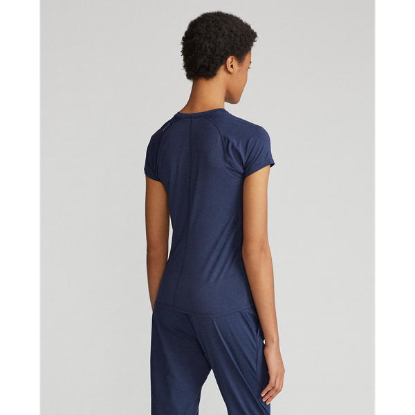 Performance T-shirt met lange mouwen RLX in Spring Navy Heather 5