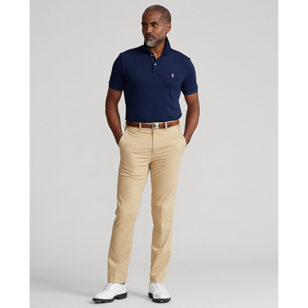 Custom Slim Fit Performance Polo Shirt Polo Golf em Refined Navy 4