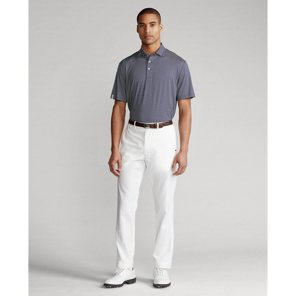 Refined Navy/White Classic Fit Performance Polo Shirt RLX 4