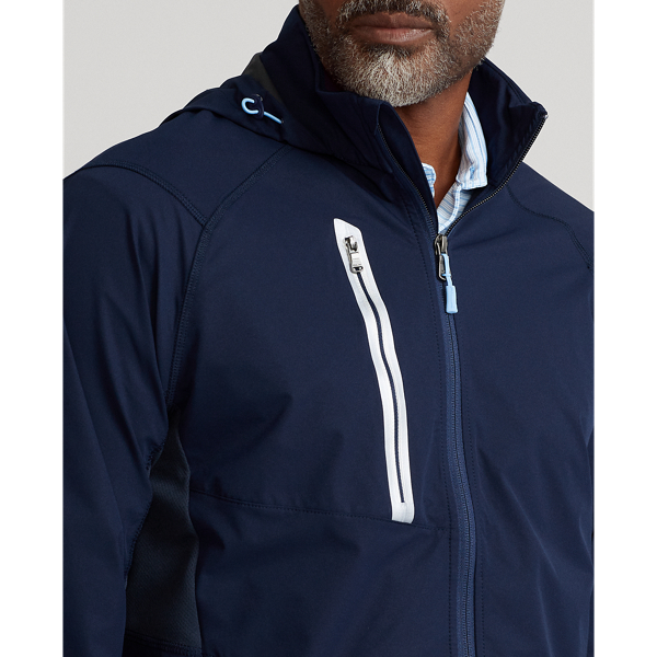 Refined Navy Packable Water-Repellent Jacket RLX 6