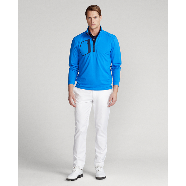 Colby Blue Performance Quarter-Zip Pullover RLX 4