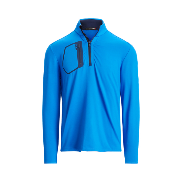 Colby Blue Performance Quarter-Zip Pullover RLX 2