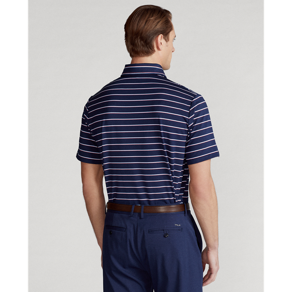 Refined Navy Multi Classic Fit Performance Polo Shirt RLX 4