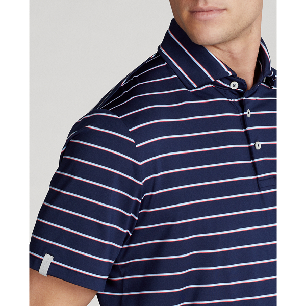 Refined Navy Multi Classic Fit Performance Polo Shirt RLX 5