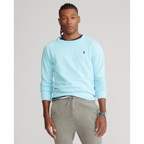 Polo ralph lauren cotton spa terry sweatshirt on sale