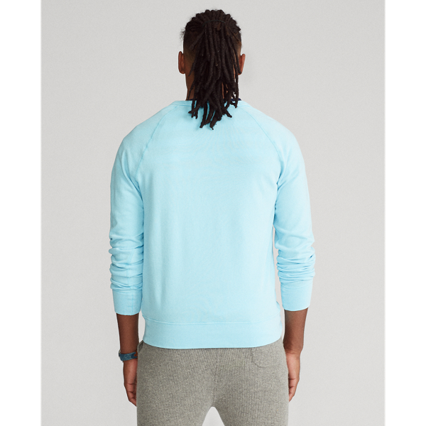 Turquoise Nova Spa Terry Sweatshirt Polo Ralph Lauren 5