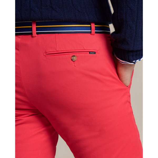 Red 24 cm Stretch Slim Fit Chino Short Polo Ralph Lauren 7