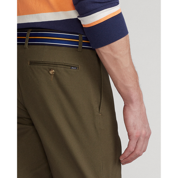 Expedition Olive 24 cm Stretch Slim Fit Chino Short Polo Ralph Lauren 6