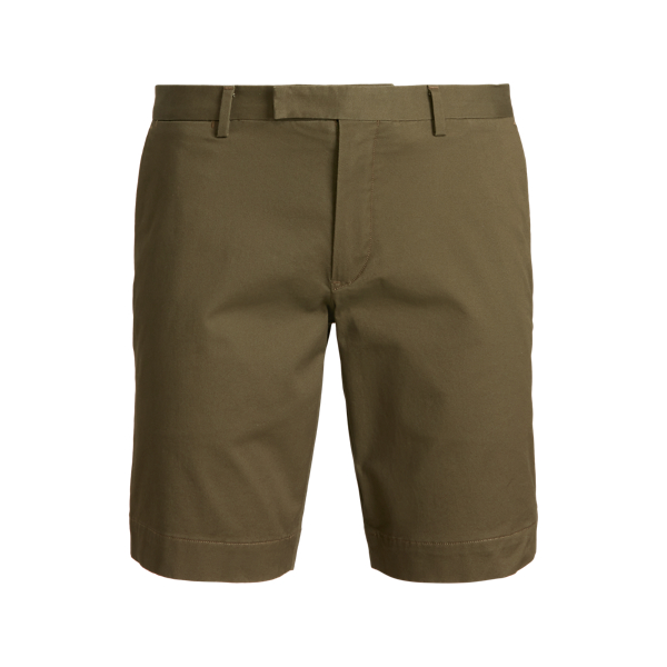 Expedition Olive 24 cm Stretch Slim Fit Chino Short Polo Ralph Lauren 2