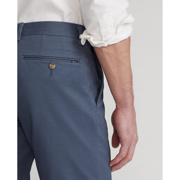 Blue Corsair 24 cm Stretch Slim Fit Chino Short Polo Ralph Lauren 6