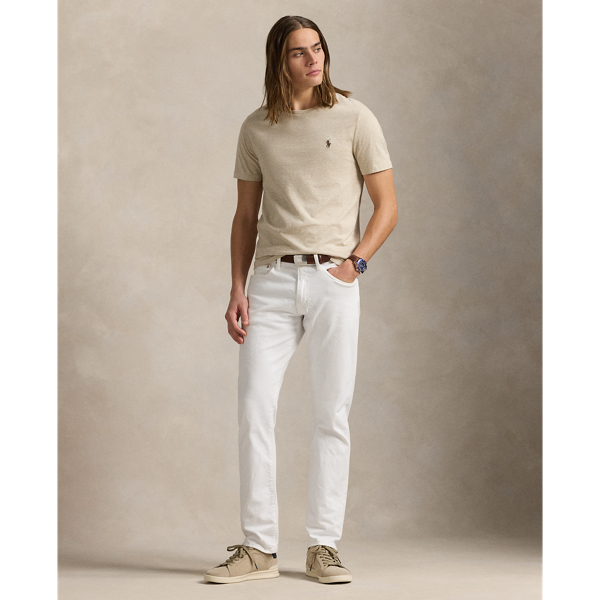Custom Slim Fit Jersey Crewneck T-Shirt