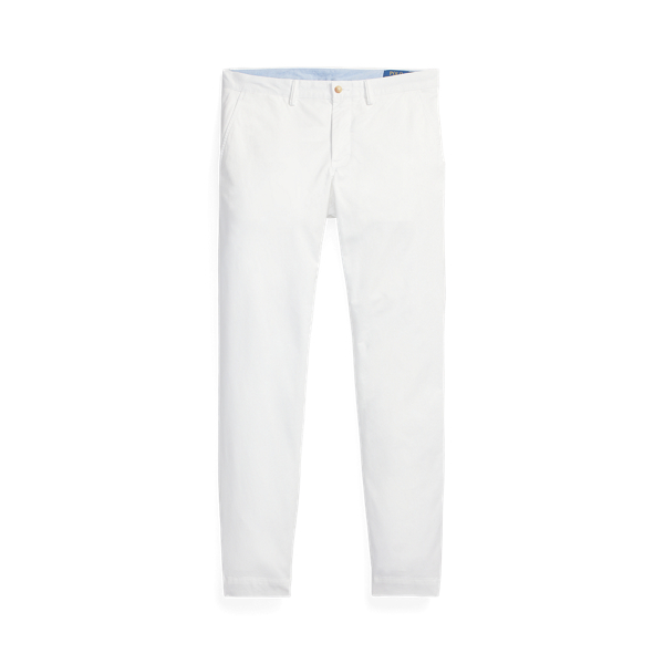 Washed Stretch Slim Fit Chino Trouser