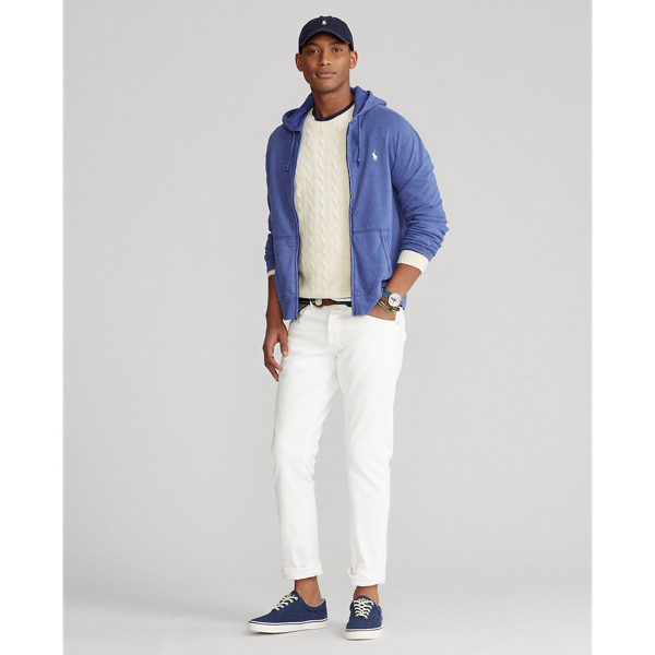 Bright Navy Spa Terry Hoodie Polo Ralph Lauren 4