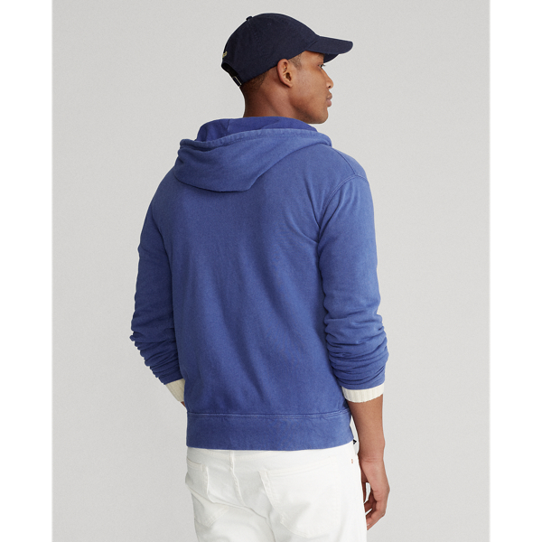 Bright Navy Spa Terry Hoodie Polo Ralph Lauren 5