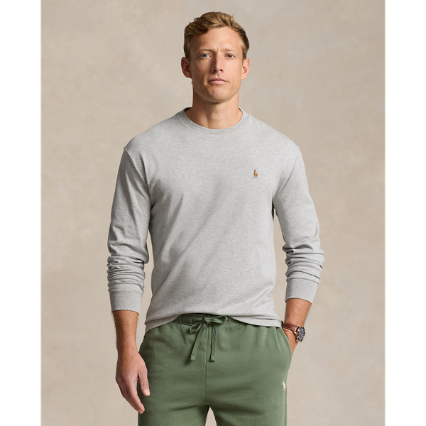 Classic Fit Soft Cotton Crewneck T-Shirt