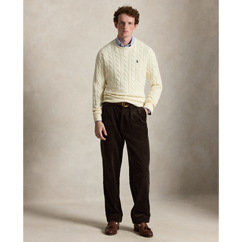 Мужские свитеры Ralph Lauren Cable-Knit Cotton Sweater