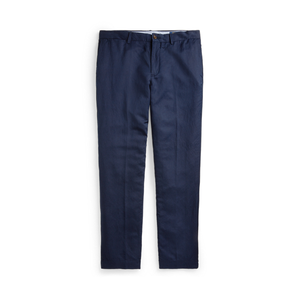 Newport Navy Straight Fit Linen-Blend Trouser Polo Ralph Lauren 2