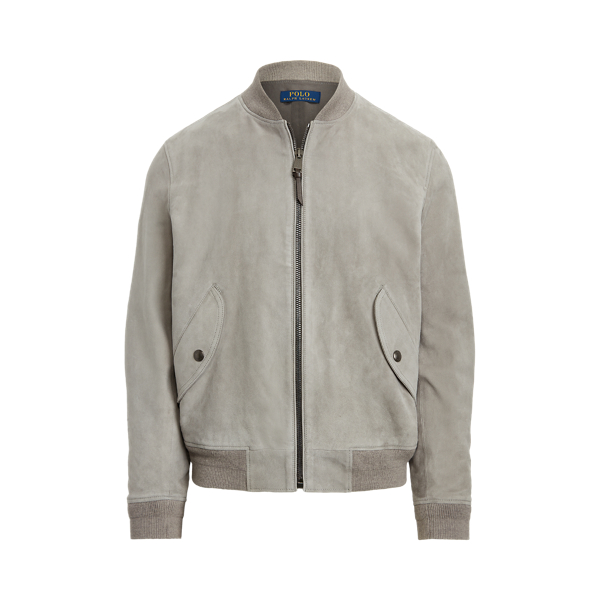 Suede Bomber Jacket for Men Ralph Lauren CH