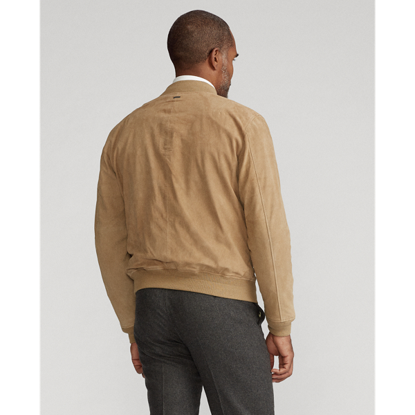 Desert Khaki Suede Flight Jacket Polo Ralph Lauren 5