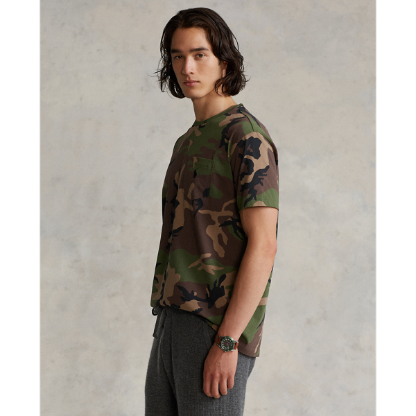 Classic Fit Camo Pocket T-Shirt
