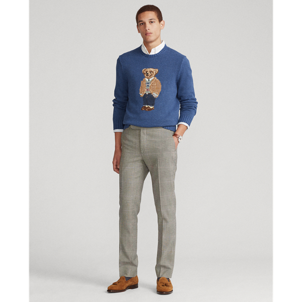 Rustic Navy Heather Polo Bear Sweater Polo Ralph Lauren 4