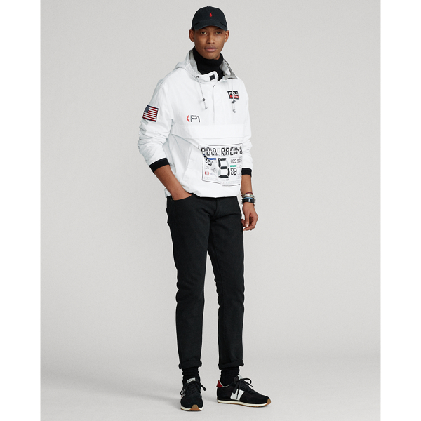 Ceramic White Water-Repellent Racing Jacket Polo Ralph Lauren 4