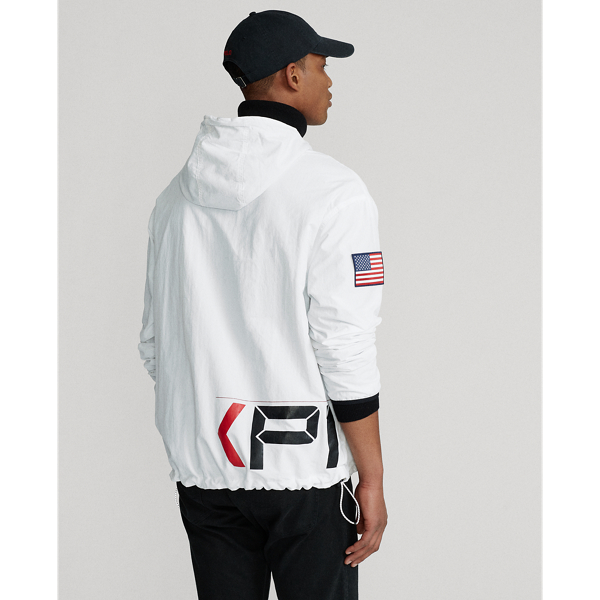 Ceramic White Water-Repellent Racing Jacket Polo Ralph Lauren 5