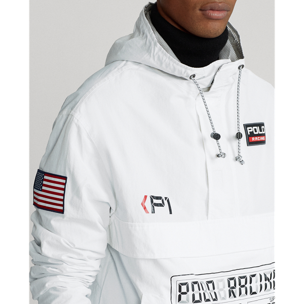 Ceramic White Water-Repellent Racing Jacket Polo Ralph Lauren 6