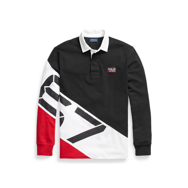 Classic Fit Racing Rugby Shirt