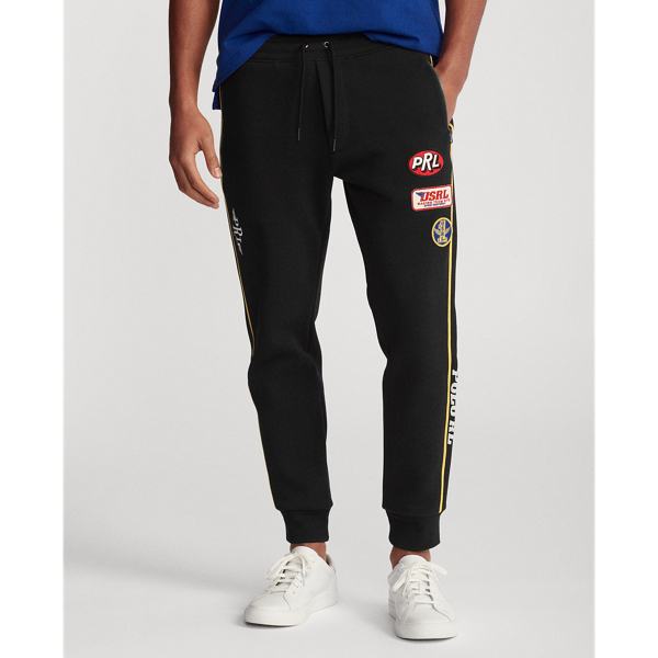 Pantal&oacute;n de carreras de punto doble Polo Ralph Lauren en Negro Polo multicolor 2