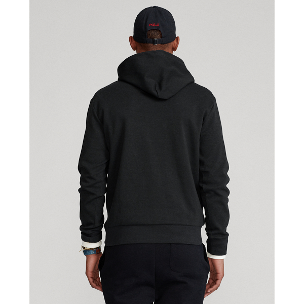 Sweat &agrave; capuche en coton interlock Polo Ralph Lauren en Noir 5