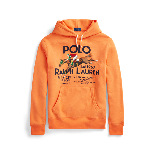 Riding Academy Print Fleece Graphic Hoodie Polo Ralph Lauren 2
