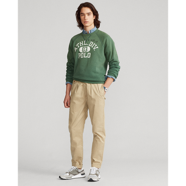 Washed Forest Fleece Graphic Sweatshirt Polo Ralph Lauren 4