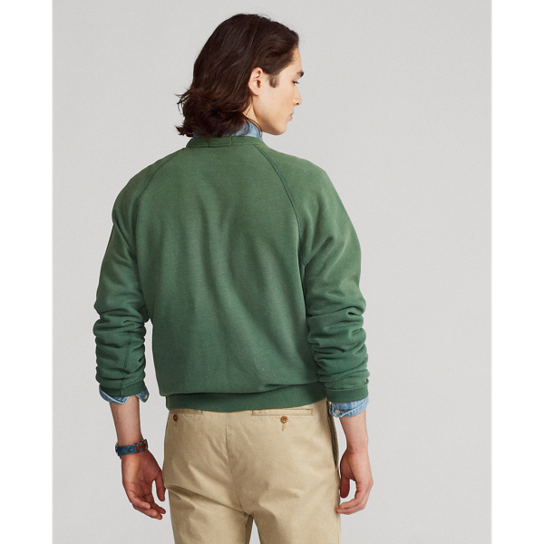 Washed Forest Fleece Graphic Sweatshirt Polo Ralph Lauren 5
