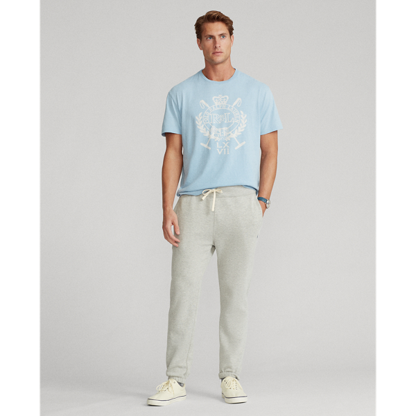 Chambray Blue Classic Fit Crest Jersey T-Shirt Polo Ralph Lauren 4