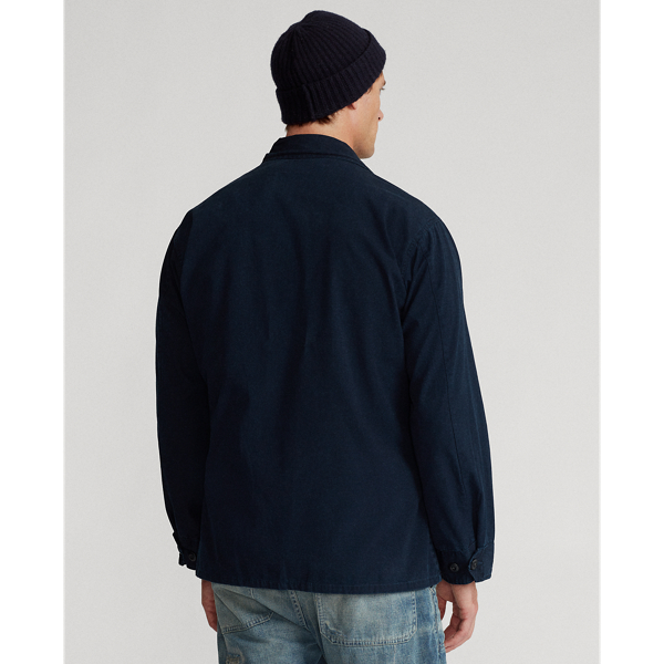 Aviator Navy Cotton Ripstop Overshirt Polo Ralph Lauren 5