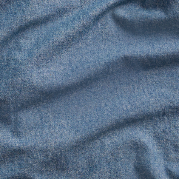 Medium Indigo Custom Fit Chambray Shirt Polo Ralph Lauren 7