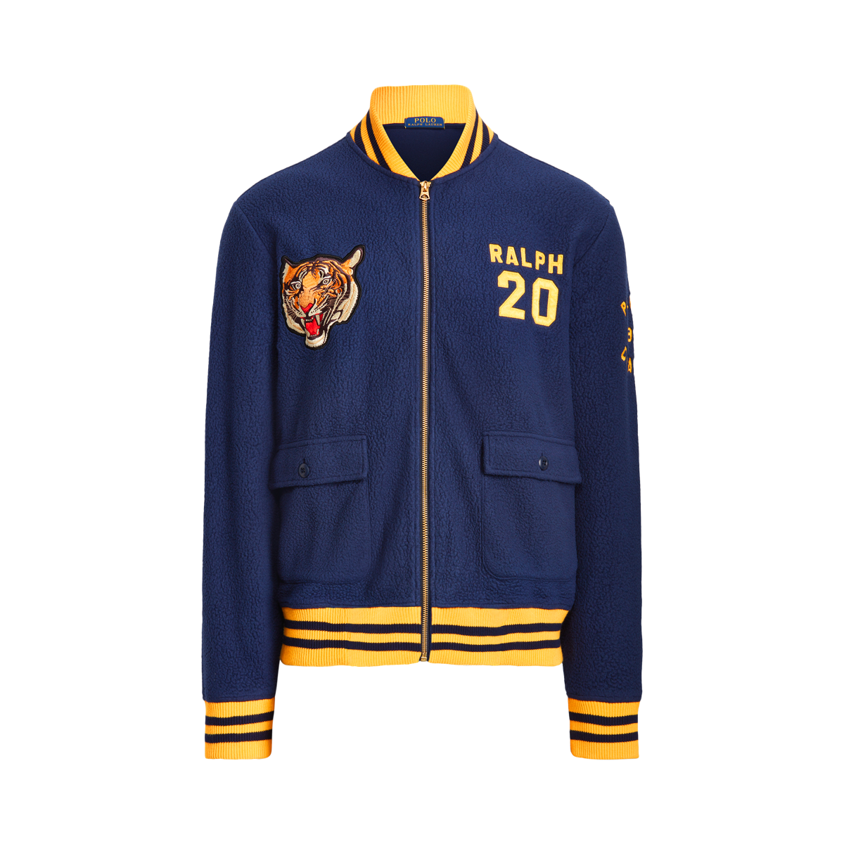 Polo Tiger Fleece Bomber Jacket