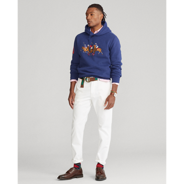 Freshwater Triple-Pony Fleece Hoodie Polo Ralph Lauren 4