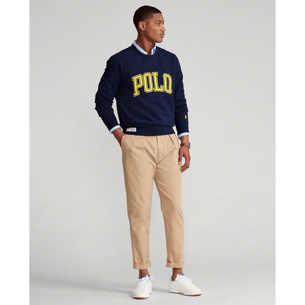 Cruise Navy Logo Fleece Sweatshirt Polo Ralph Lauren 4
