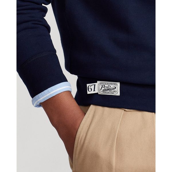 Cruise Navy Logo Fleece Sweatshirt Polo Ralph Lauren 6