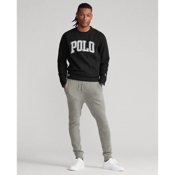 Black Logo Fleece Sweatshirt Polo Ralph Lauren 4