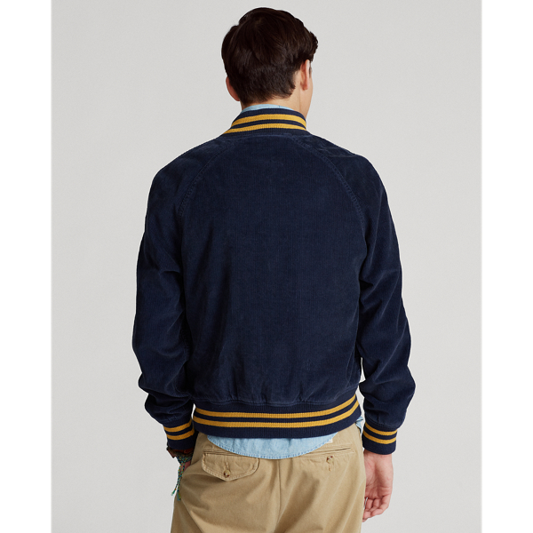 Graphic Navy Varsity-Inspired Corduroy Jacket Polo Ralph Lauren 5
