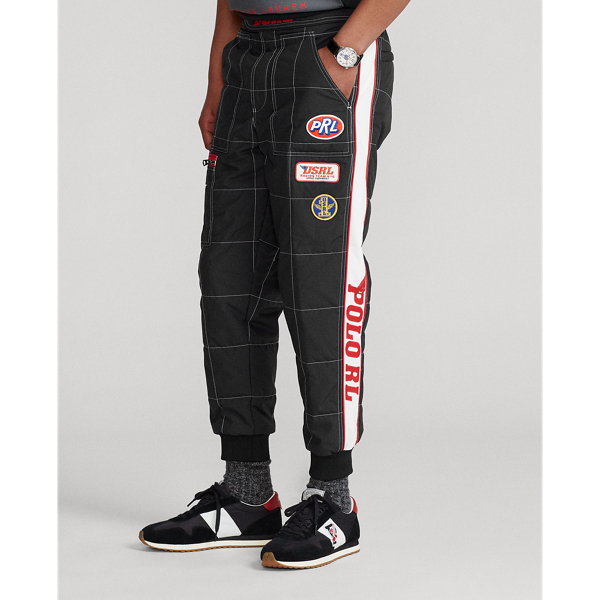 Polo Black/Ceramic White Quilted Racing Trouser Polo Ralph Lauren 4