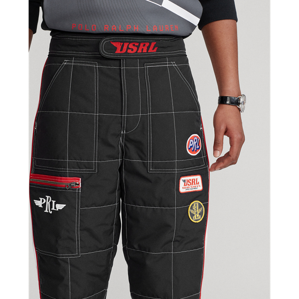 Polo Black/Ceramic White Quilted Racing Trouser Polo Ralph Lauren 6