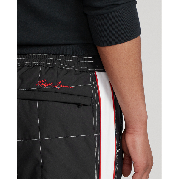 Polo Black/Ceramic White Quilted Racing Trouser Polo Ralph Lauren 7