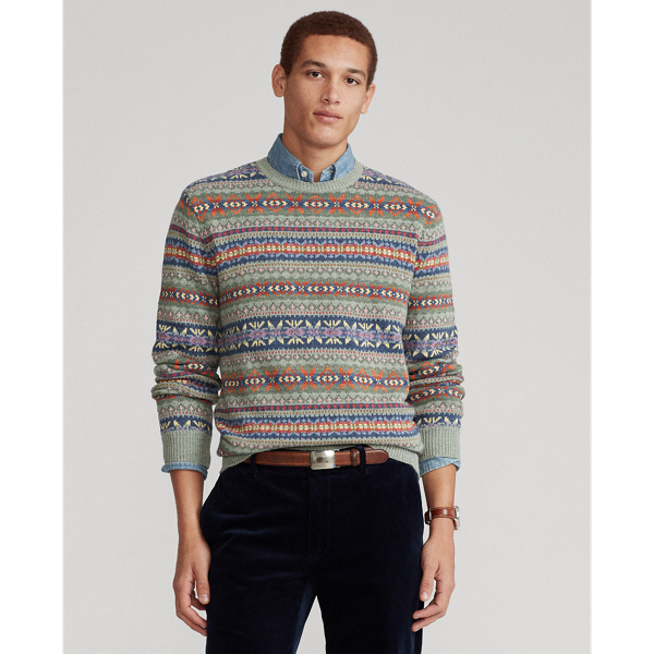 Fair Isle Jumper for Men Ralph Lauren UK